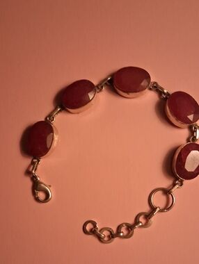Natural Ruby Bracelet
